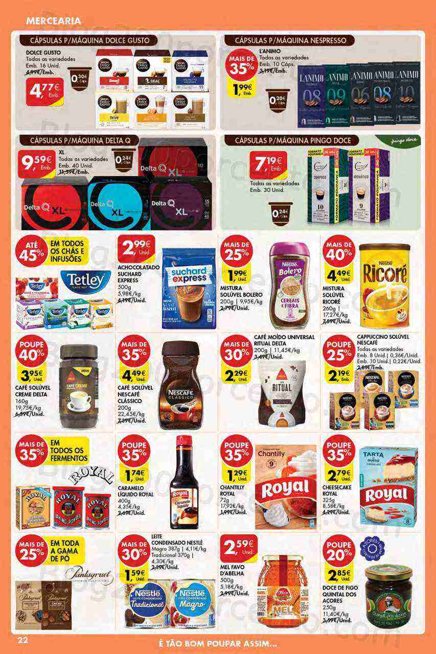 Antevisão Folheto PINGO DOCE Açores Promoções de 16 a 22 março