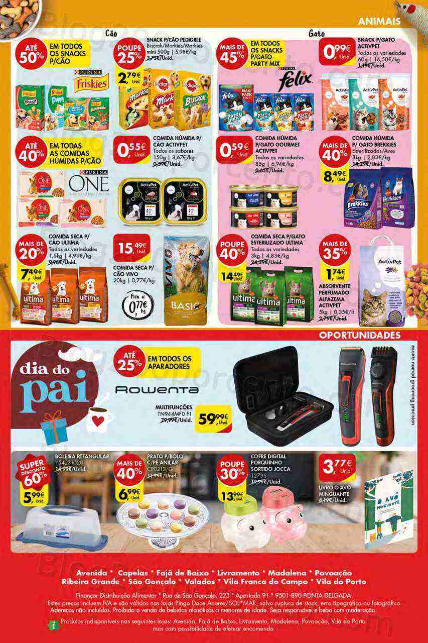 Antevisão Folheto PINGO DOCE Açores Promoções de 16 a 22 março