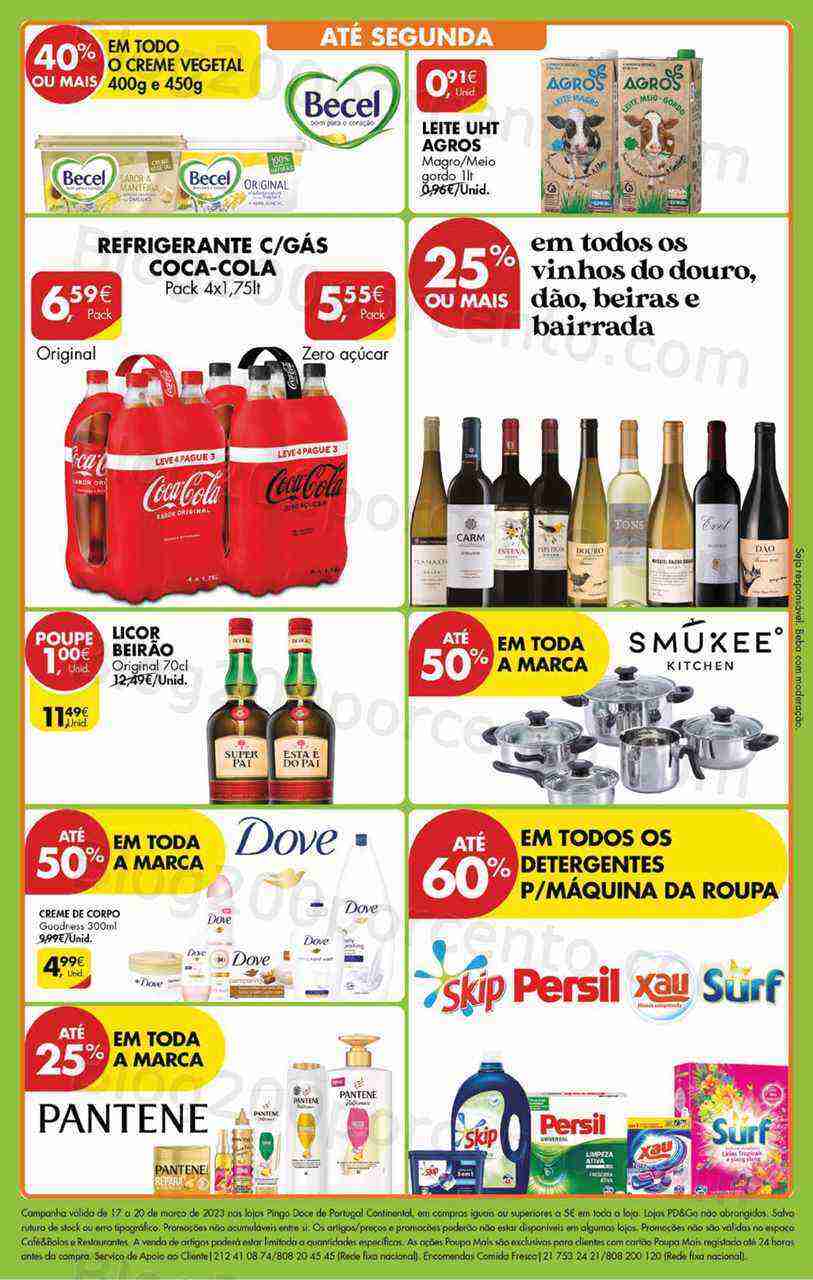 Antevisão Folheto PINGO DOCE Promoções Fim de Semana - 17 a 20 março