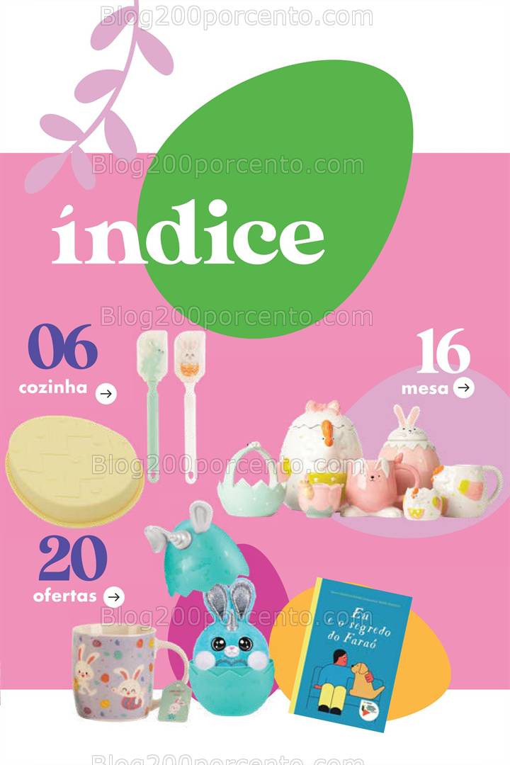 Antevisão Folheto PINGO DOCE Bazar Páscoa Promoções de 18 março a 21 abril