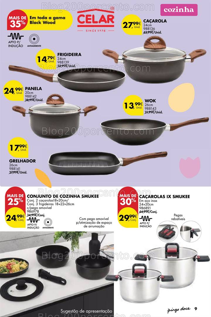 Antevisão Folheto PINGO DOCE Bazar Páscoa Promoções de 18 março a 21 abril