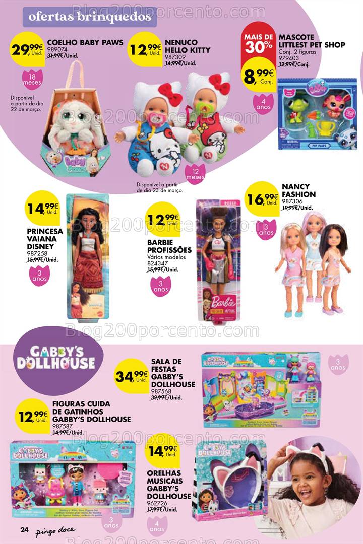 Antevisão Folheto PINGO DOCE Bazar Páscoa Promoções de 18 março a 21 abril