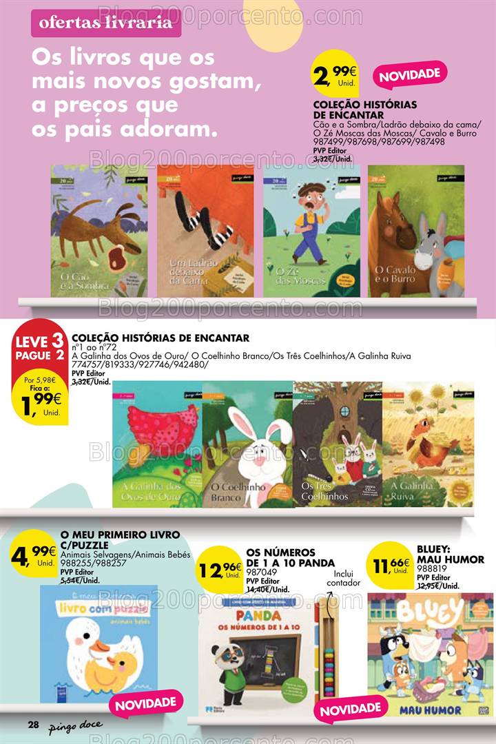 Antevisão Folheto PINGO DOCE Bazar Páscoa Promoções de 18 março a 21 abril