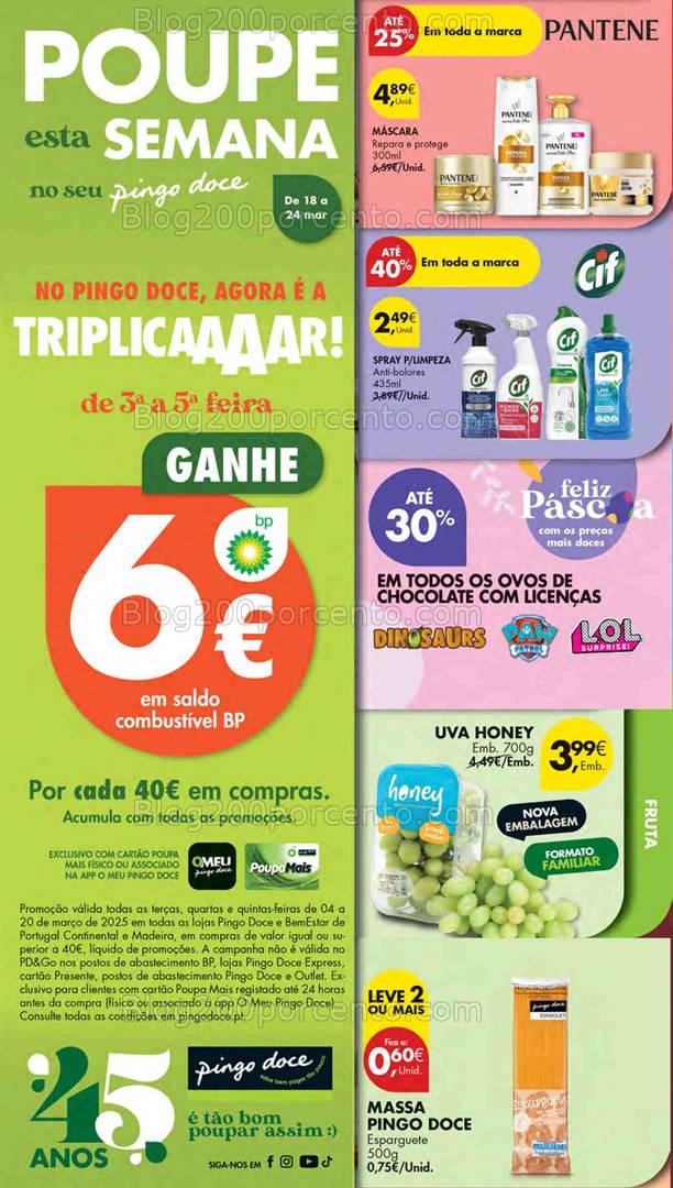 Antevisão Folheto PINGO DOCE Lojas Pequenas Promoções de 18 a 24 março