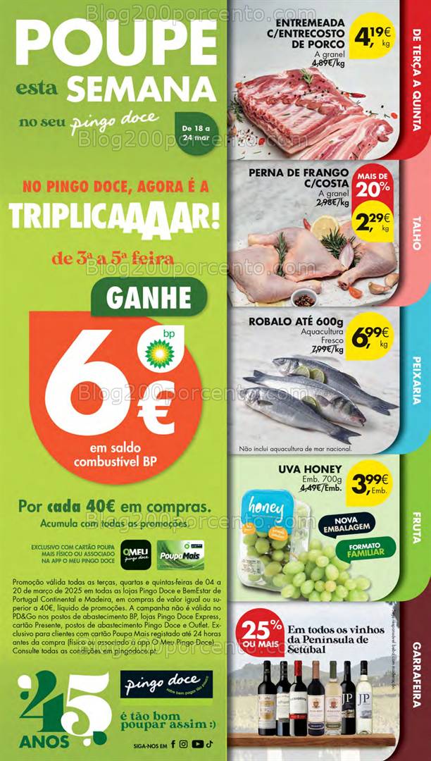 Antevisão Folheto PINGO DOCE Lojas Pequenas Promoções de 18 a 24 março
