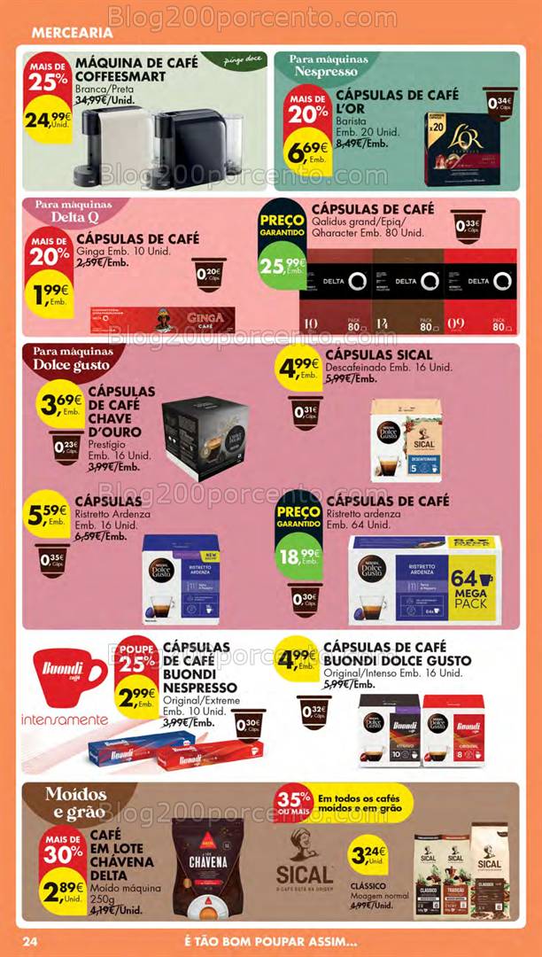 Antevisão Folheto PINGO DOCE Lojas Pequenas Promoções de 18 a 24 março