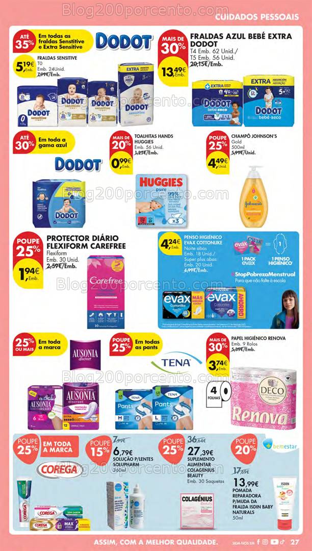Antevisão Folheto PINGO DOCE Lojas Pequenas Promoções de 18 a 24 março