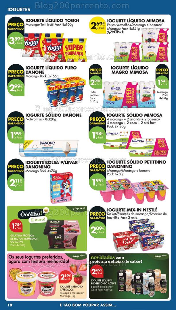 Antevisão Folheto PINGO DOCE Lojas Grandes Promoções de 18 a 24 março