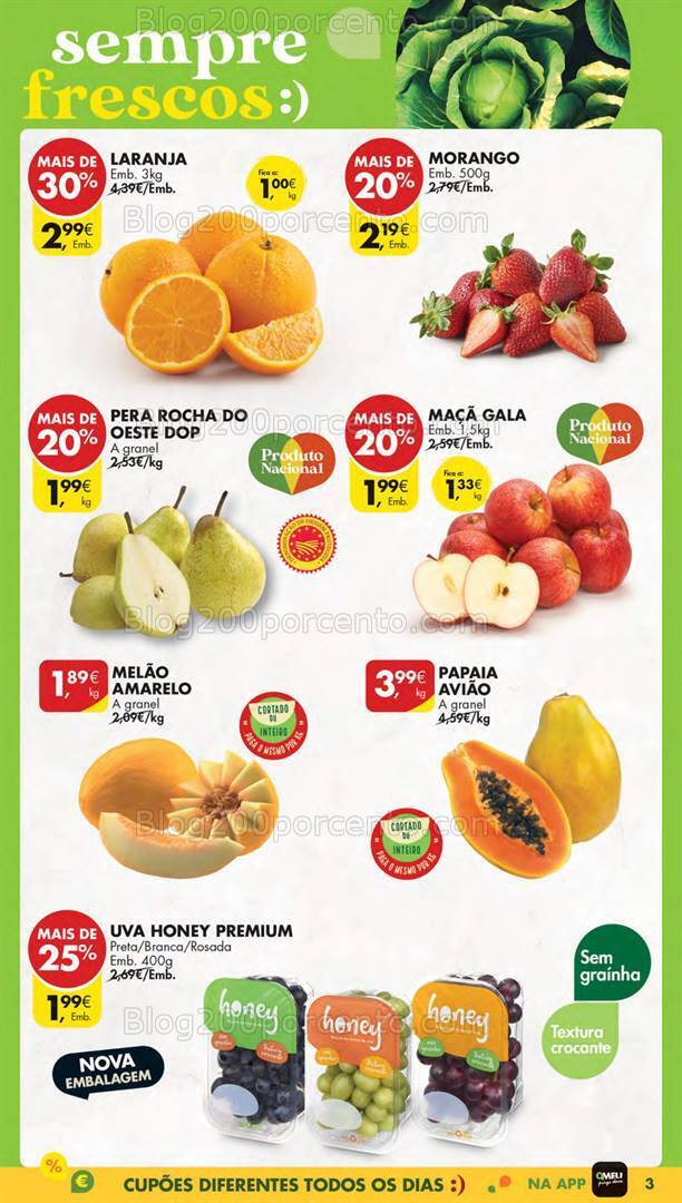 Antevisão Folheto PINGO DOCE Lojas Pequenas Promoções de 19 a 25 março