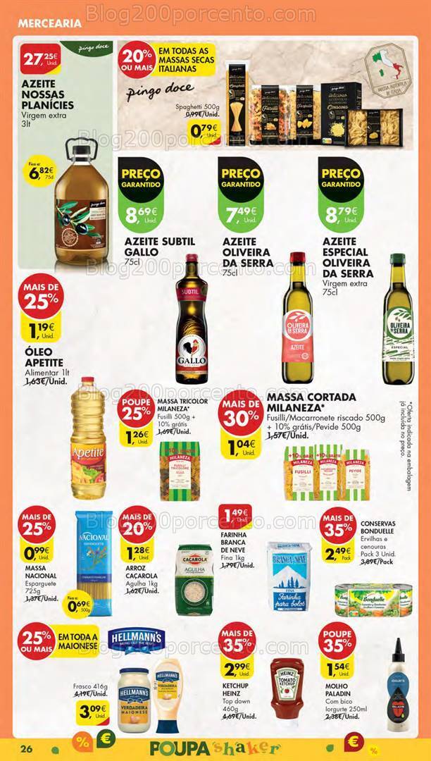 Antevisão Folheto PINGO DOCE Lojas Pequenas Promoções de 19 a 25 março