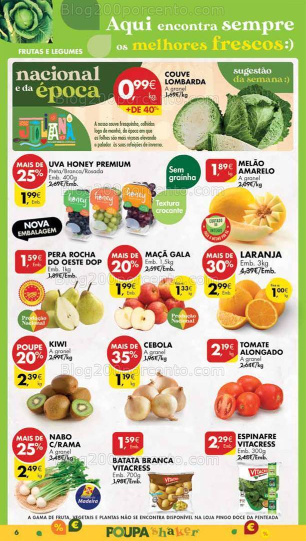 Antevisão Folheto PINGO DOCE Madeira Promoções de 19 a 25 março