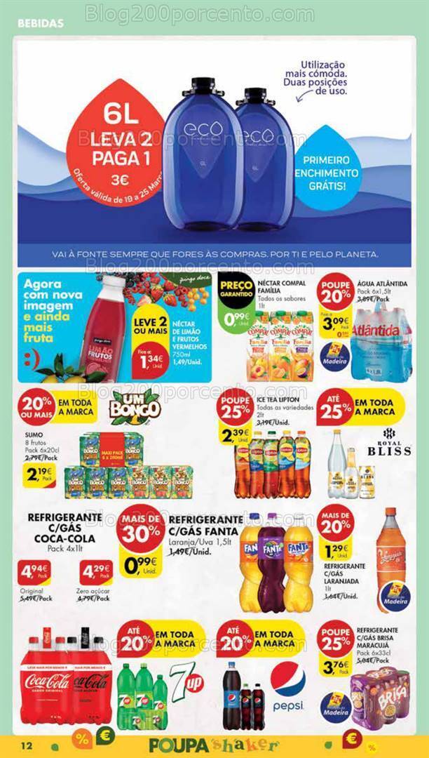 Antevisão Folheto PINGO DOCE Madeira Promoções de 19 a 25 março