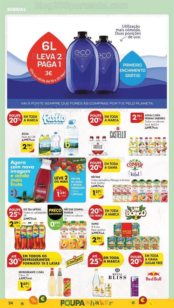 Antevisão Folheto PINGO DOCE Lojas Grandes Promoções de 19 a 25 março