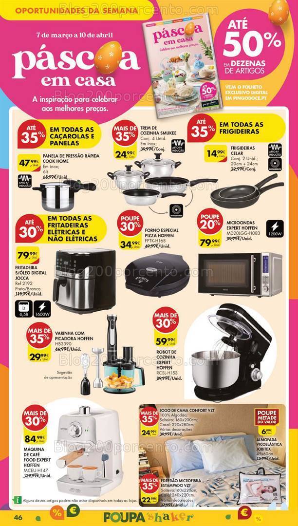 Antevisão Folheto PINGO DOCE Lojas Grandes Promoções de 19 a 25 março