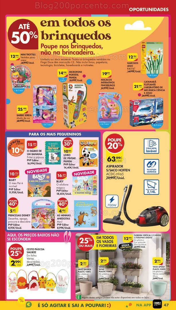 Antevisão Folheto PINGO DOCE Lojas Grandes Promoções de 19 a 25 março