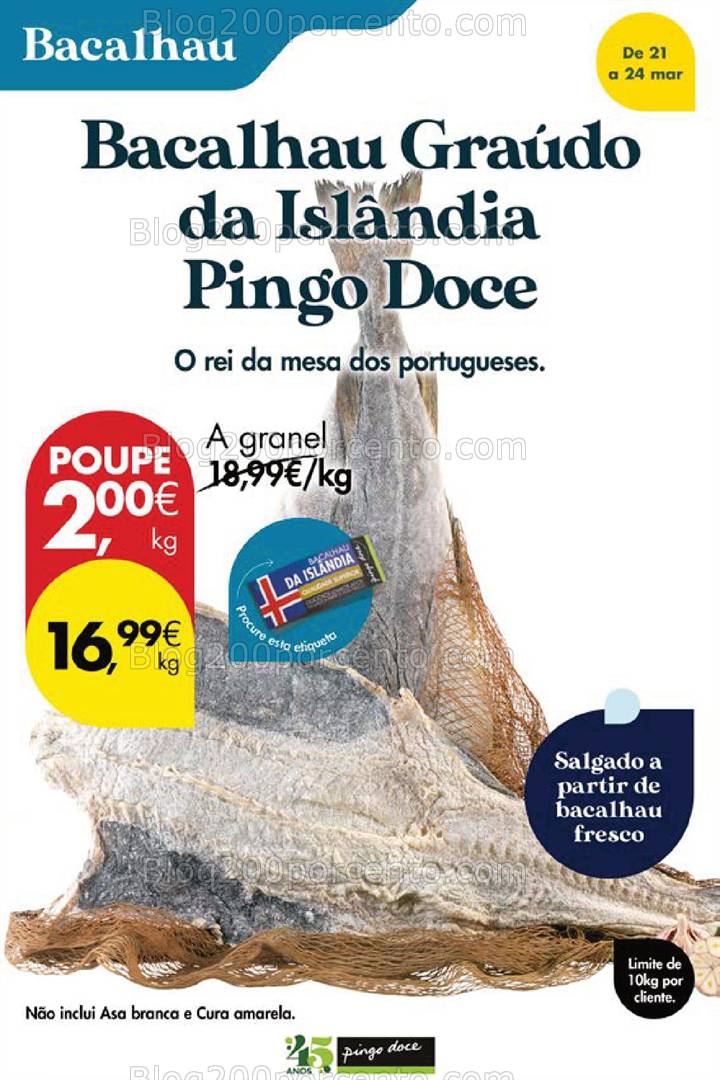 Antevisão Folheto PINGO DOCE Fim de Semana Promoções de 21 a 24 março