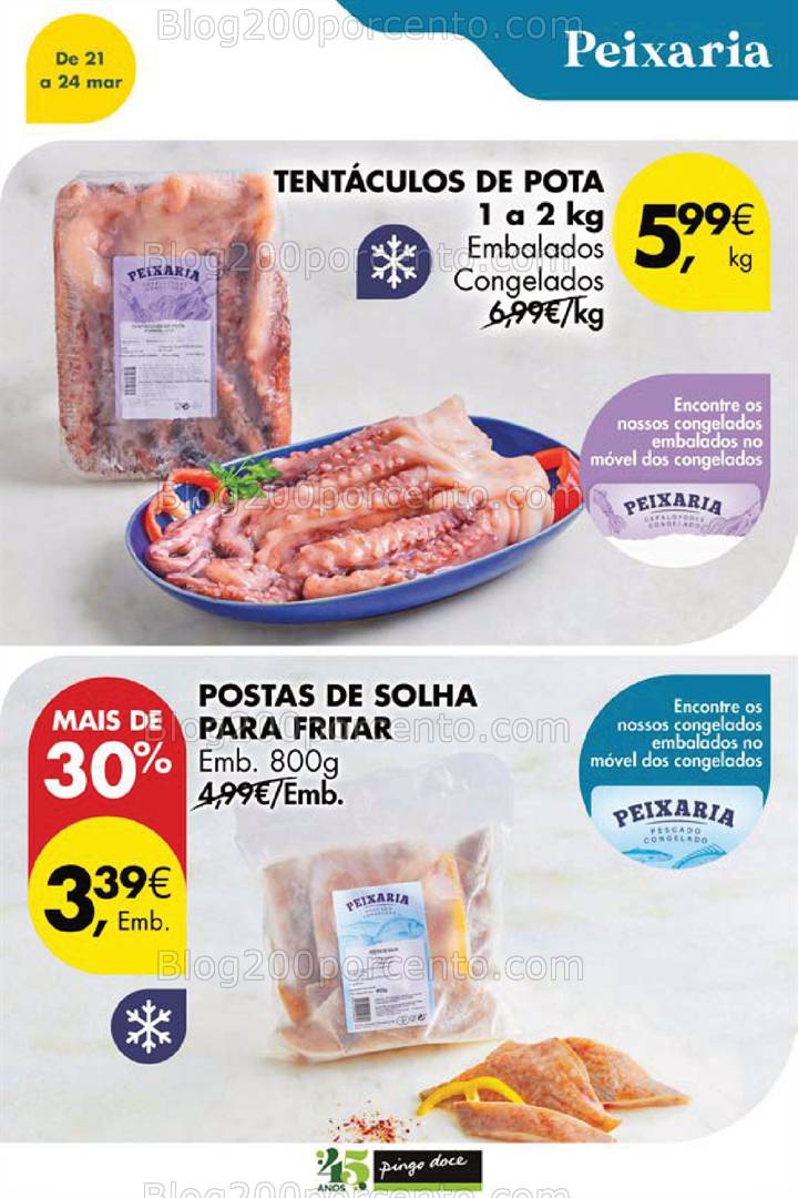 Antevisão Folheto PINGO DOCE Fim de Semana Promoções de 21 a 24 março
