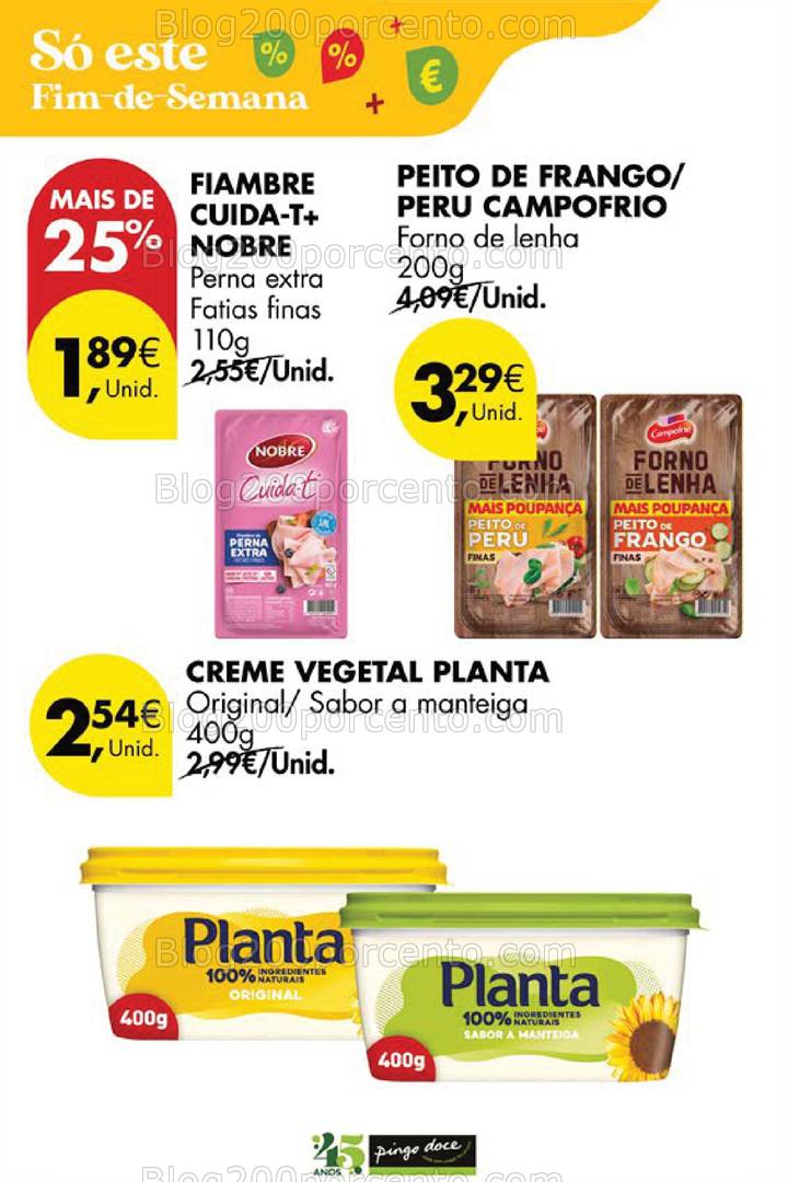 Antevisão Folheto PINGO DOCE Fim de Semana Promoções de 21 a 24 março