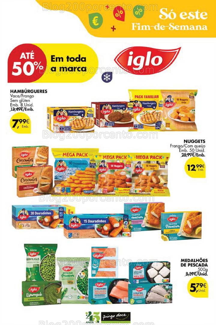 Antevisão Folheto PINGO DOCE Fim de Semana Promoções de 21 a 24 março