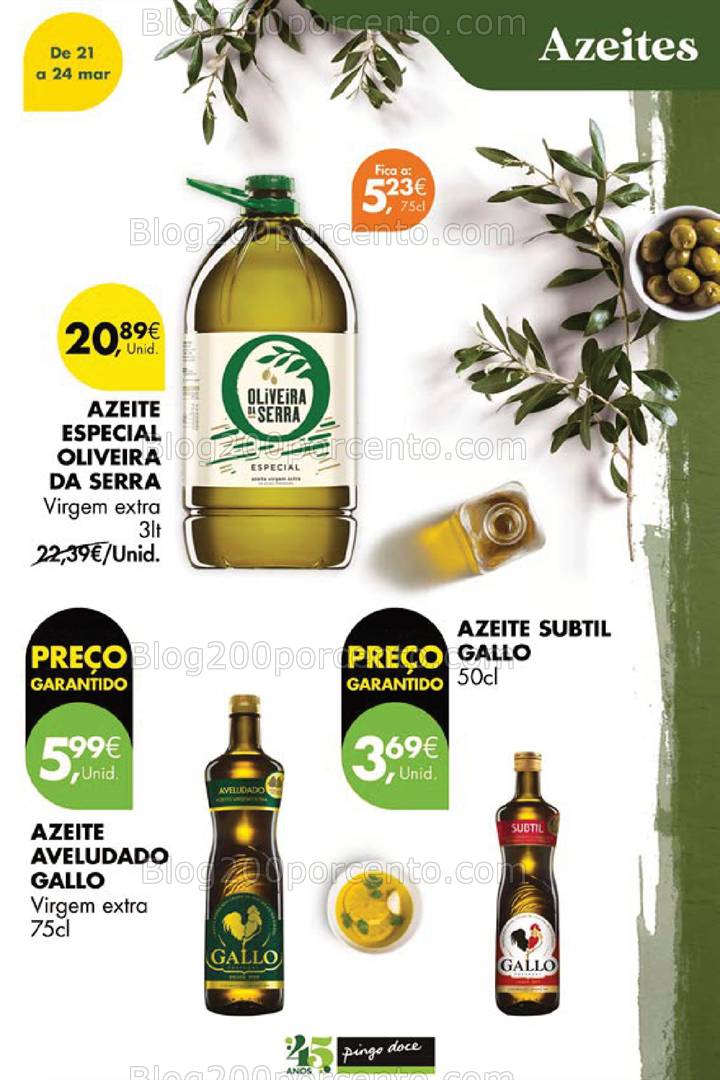 Antevisão Folheto PINGO DOCE Fim de Semana Promoções de 21 a 24 março