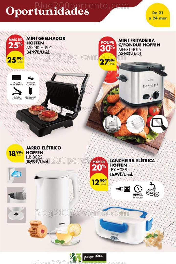 Antevisão Folheto PINGO DOCE Bazar Fim de Semana - 21 a 24 março
