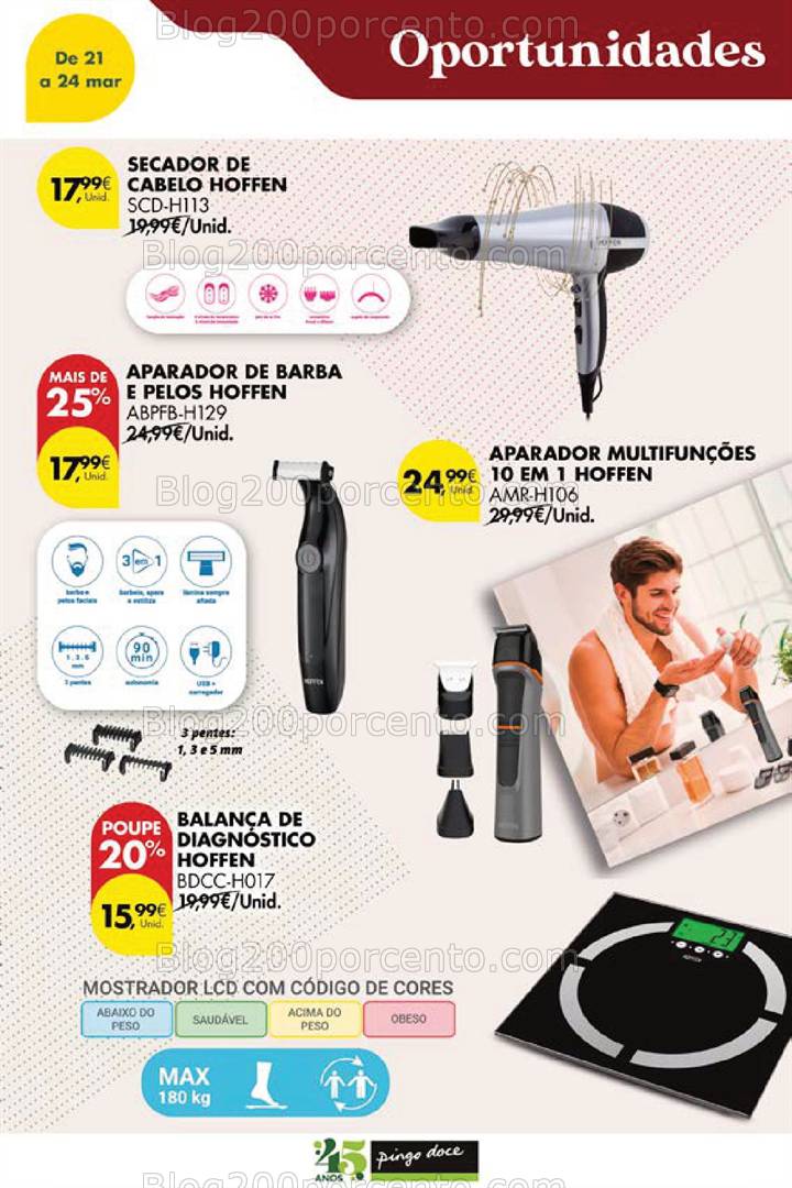 Antevisão Folheto PINGO DOCE Bazar Fim de Semana - 21 a 24 março