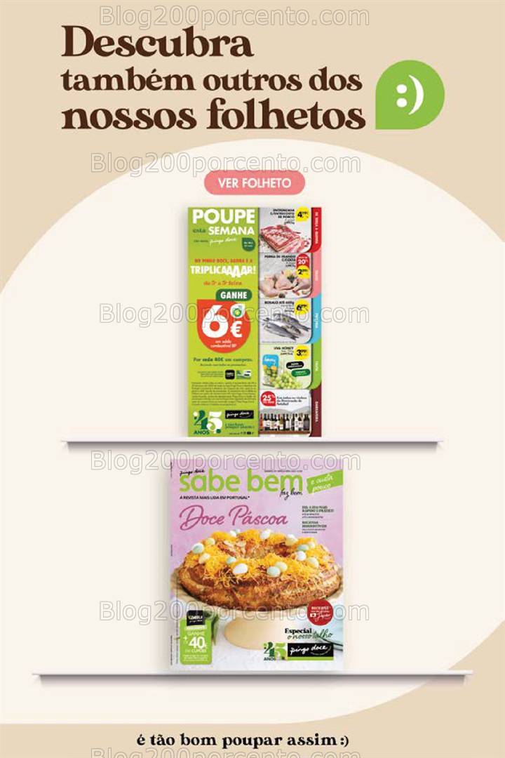 Antevisão Folheto PINGO DOCE Fim de Semana Promoções de 21 a 24 março