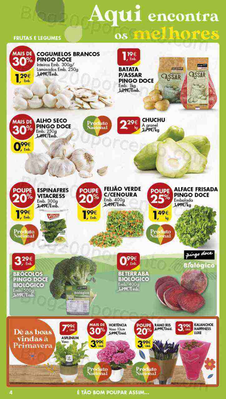 Antevisão Folheto PINGO DOCE Lojas Pequenas Promoções de 21 a 27 março