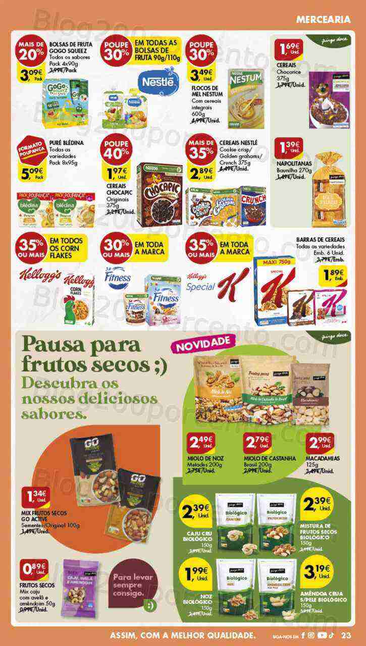 Antevisão Folheto PINGO DOCE Lojas Pequenas Promoções de 21 a 27 março