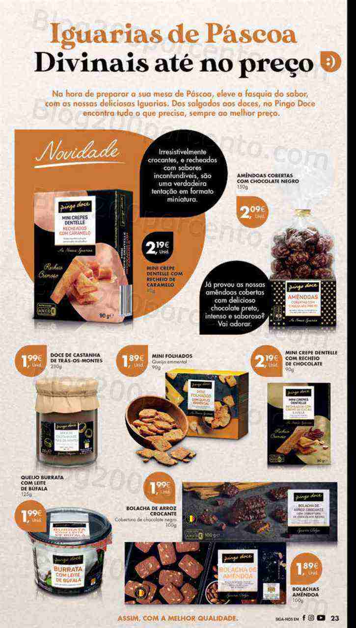 Antevisão Folheto PINGO DOCE Madeira Promoções de 21 a 27 março