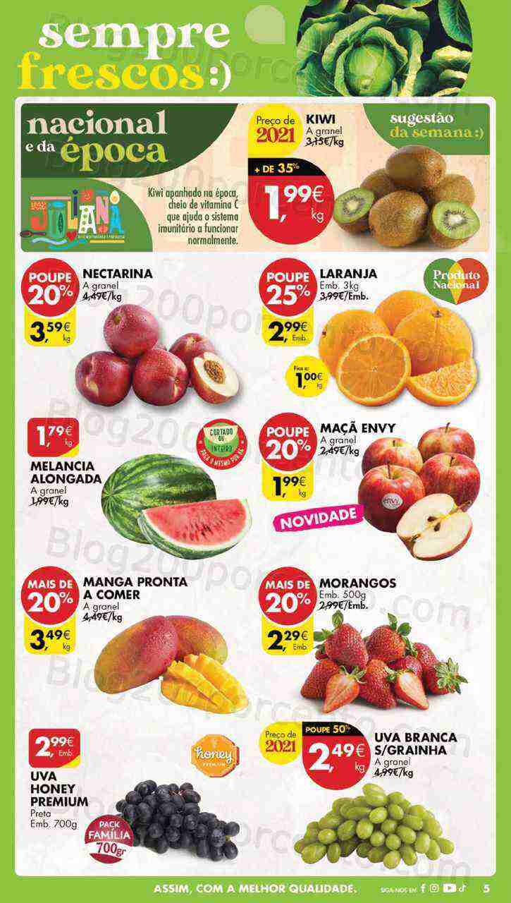 Antevisão Folheto PINGO DOCE Lojas Grandes Promoções de 21 a 27 março