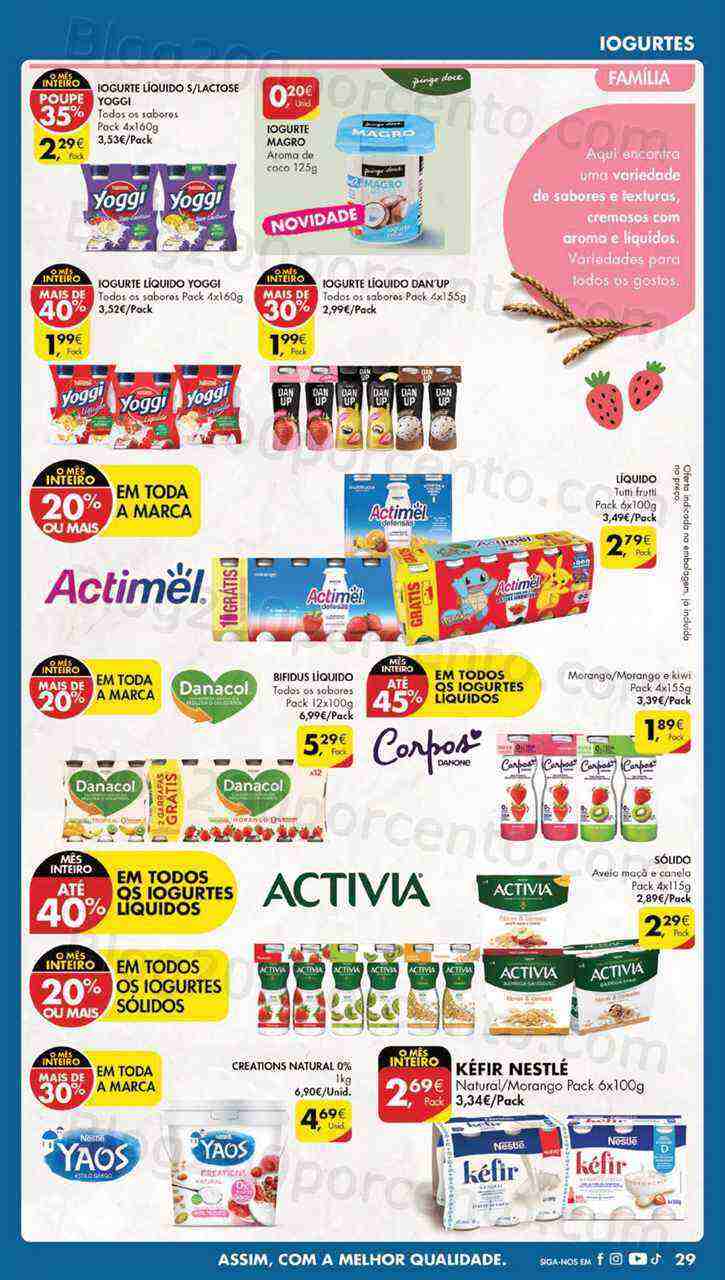 Antevisão Folheto PINGO DOCE Lojas Grandes Promoções de 21 a 27 março