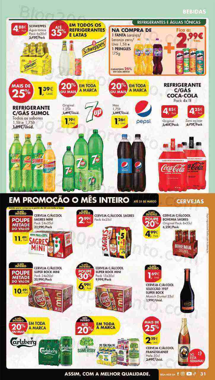 Antevisão Folheto PINGO DOCE Lojas Grandes Promoções de 21 a 27 março