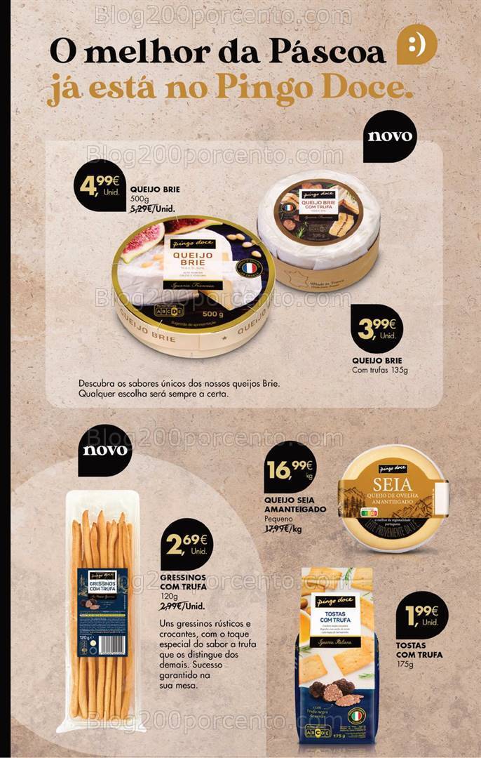 Antevisão Folheto PINGO DOCE Promoções Fim de Semana - 22 a 25 março