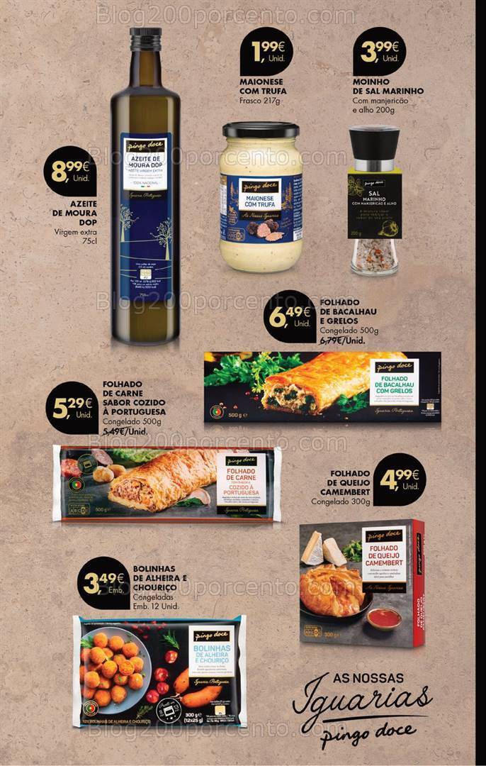 Antevisão Folheto PINGO DOCE Promoções Fim de Semana - 22 a 25 março