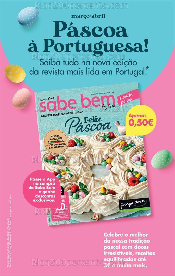 Antevisão Folheto PINGO DOCE Promoções Fim de Semana - 22 a 25 março