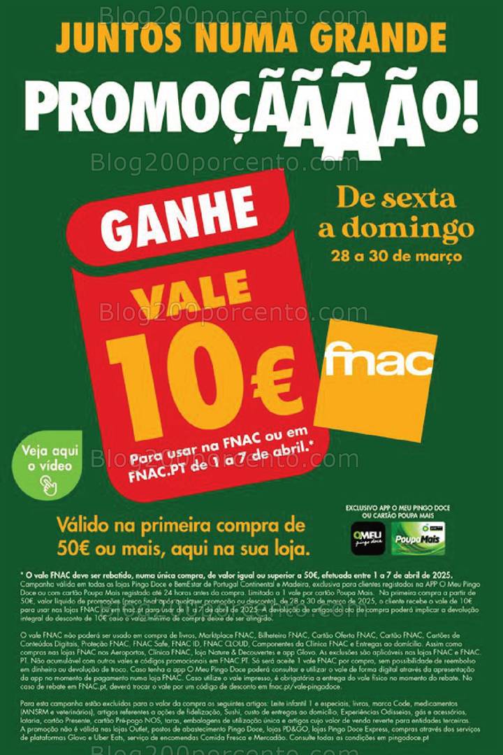 Antevisão Folheto PINGO DOCE Promoção Fim de Semana - 28 a 30 março