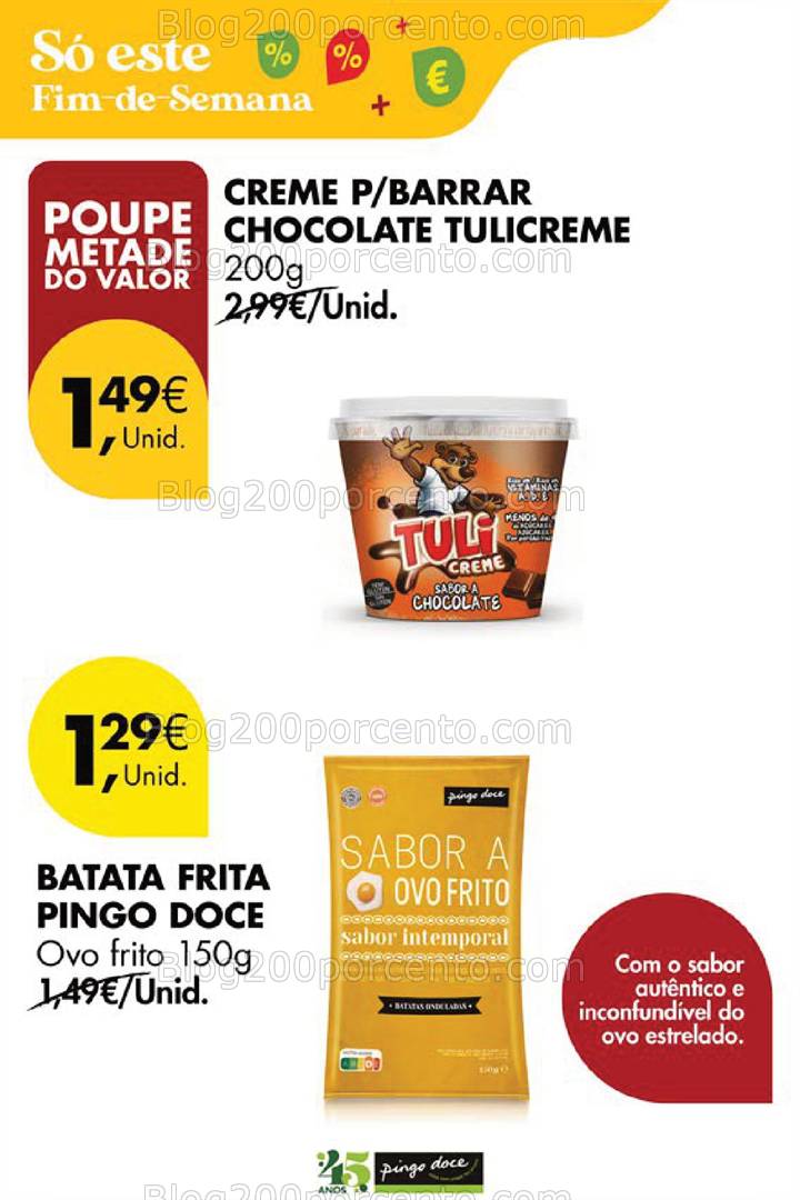 Antevisão Folheto PINGO DOCE Promoção Fim de Semana - 28 a 30 março
