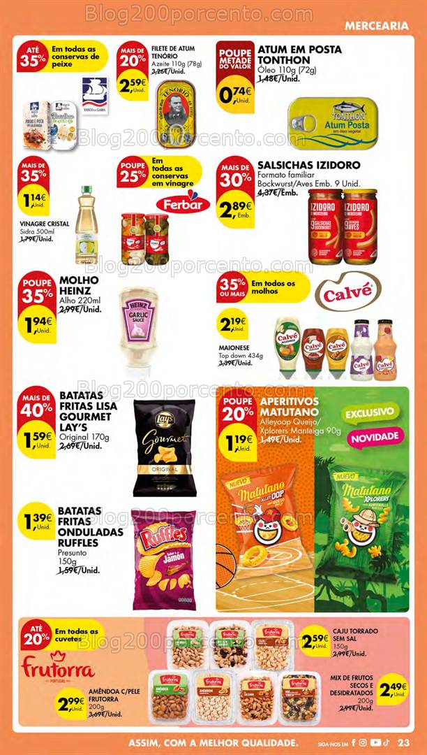 Antevisão Folheto PINGO DOCE Lojas Pequenas Promoções de 25 a 31 abril