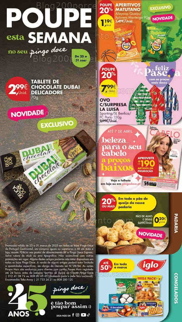 Antevisão Folheto PINGO DOCE Lojas Grandes Promoções de 25 a 31 abril