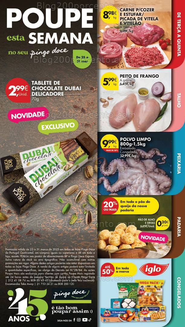 Antevisão Folheto PINGO DOCE Lojas Grandes Promoções de 25 a 31 abril