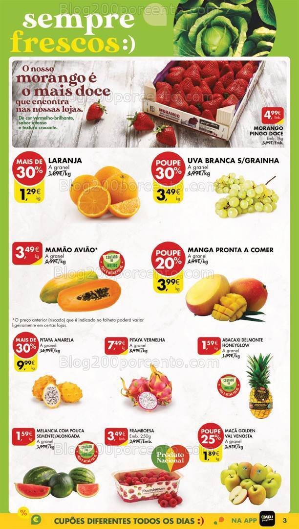 Antevisão Folheto PINGO DOCE Lojas Grandes Promoções de 26 março a 1 abril