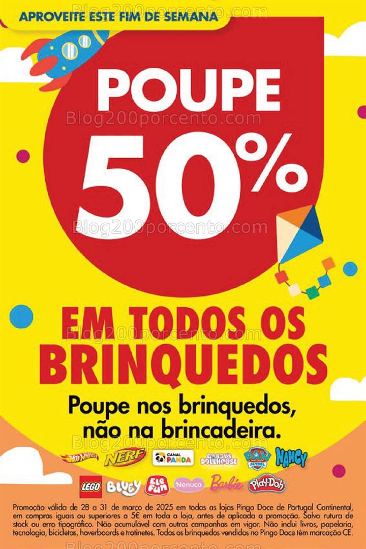 Antevisão Folheto PINGO DOCE Fim de Semana - 28 a 31 março