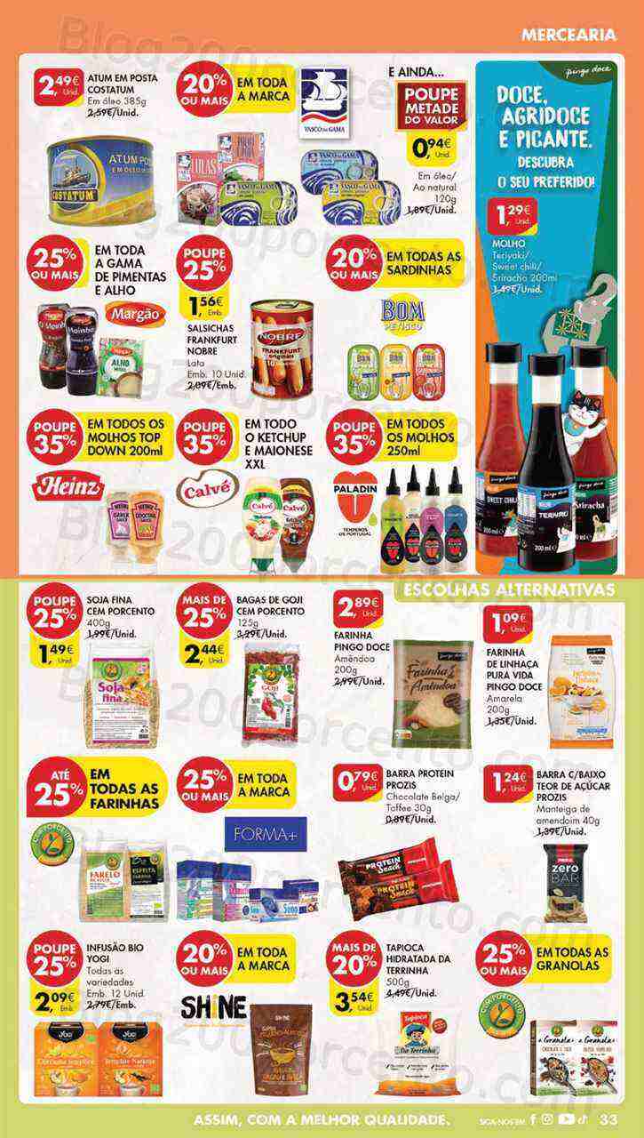 Antevisão Folheto PINGO DOCE Lojas Grandes Promoções de 28 março a 3 abril
