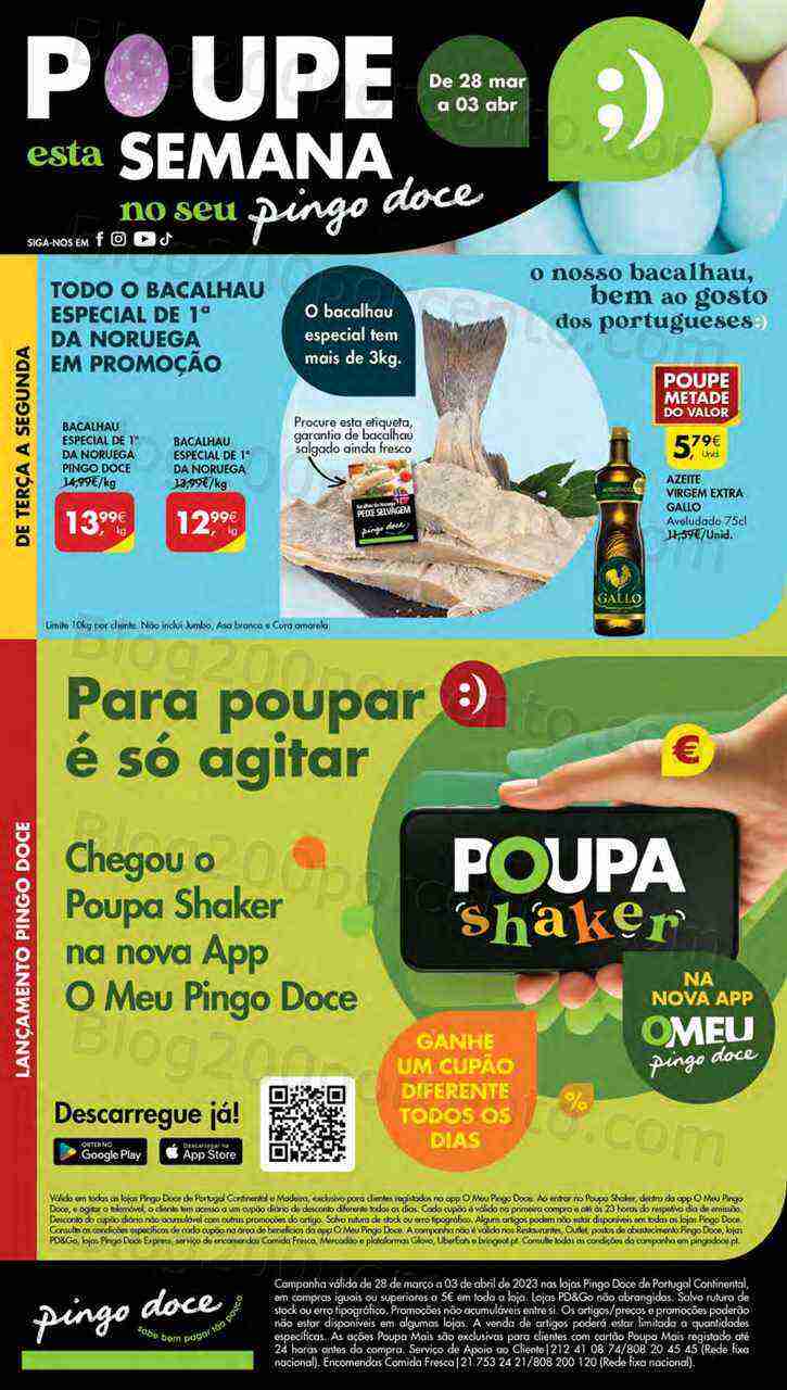Antevisão Folheto PINGO DOCE Lojas Pequenas Promoções de 28 março a 3 abril