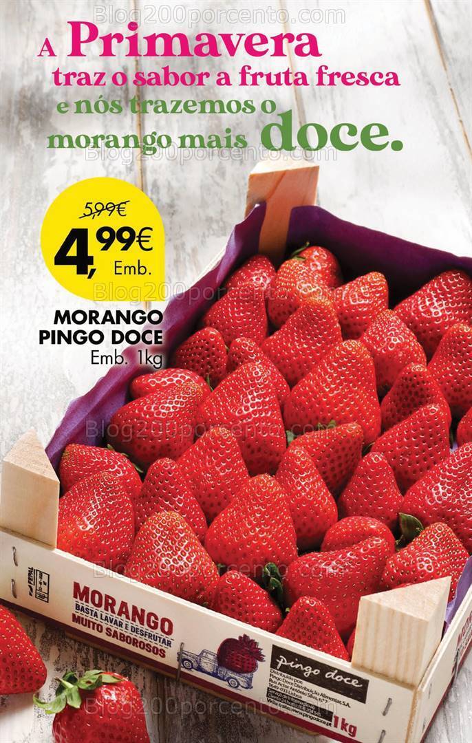 Antevisão Folheto PINGO DOCE Promoções Fim de Semana de 29 março a 1 abril