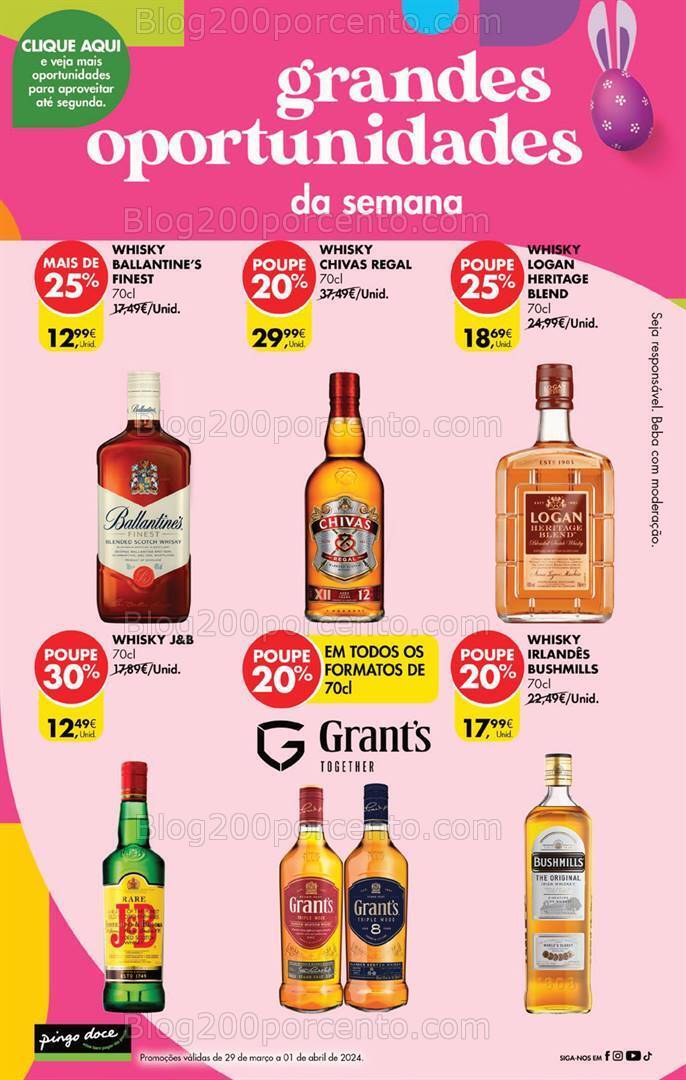 Antevisão Folheto PINGO DOCE Promoções Fim de Semana de 29 março a 1 abril