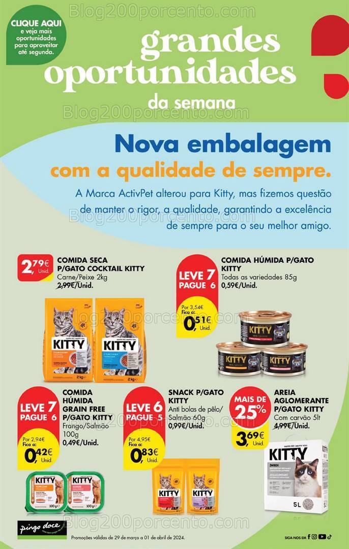 Antevisão Folheto PINGO DOCE Promoções Fim de Semana de 29 março a 1 abril