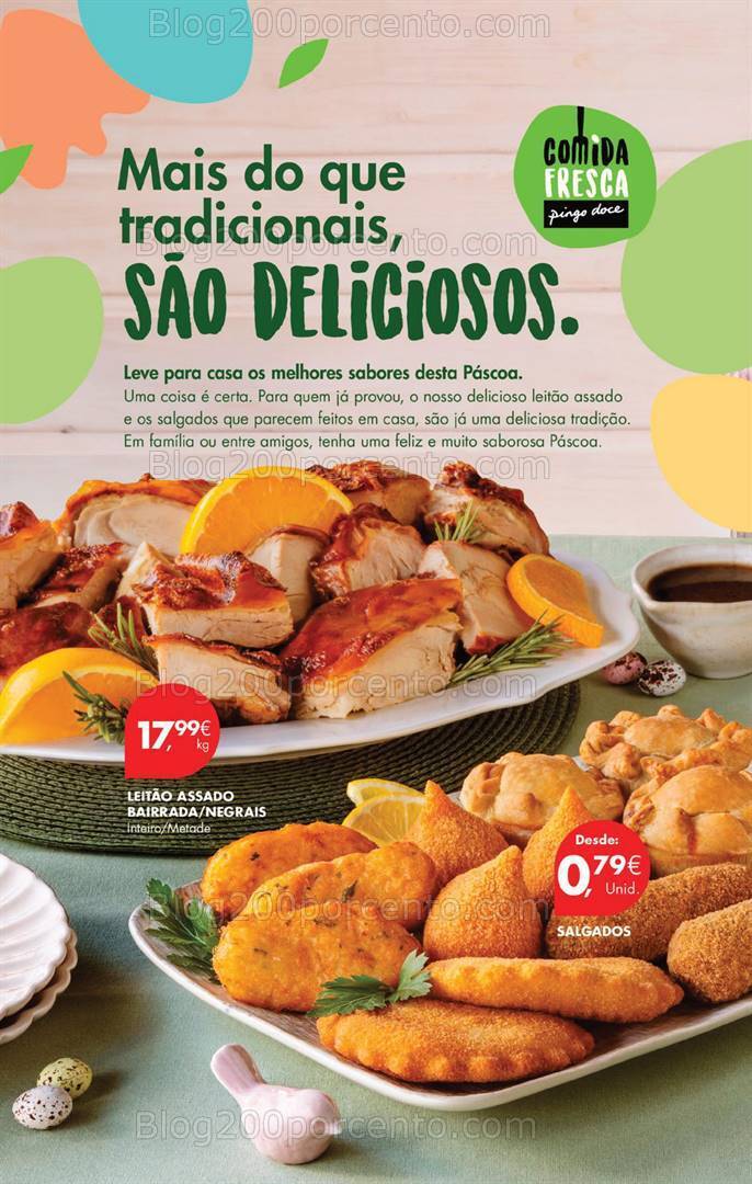 Antevisão Folheto PINGO DOCE Promoções Fim de Semana de 29 março a 1 abril