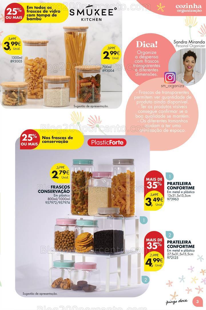 Antevisão Folheto PINGO DOCE Bazar Primavera Promoções de 2 abril a 6 maio